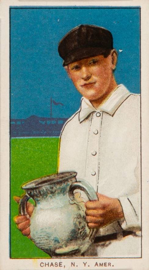 1909 White Borders UZIT Chase, N.Y. Amer. #82 Baseball Card